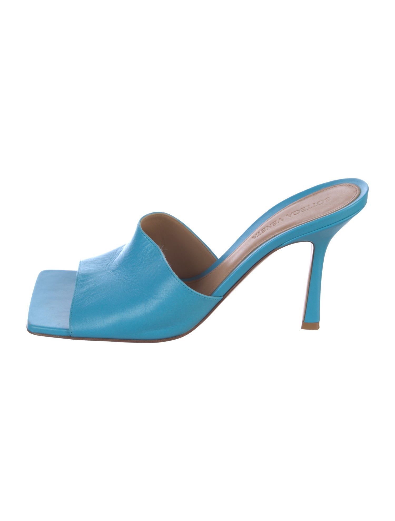 Bottega Veneta Leather Slides